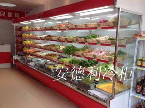 超市百货蔬菜水果保鲜柜、饮料柜