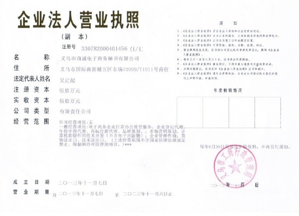 商诚电子商务帮您无地址注册公司