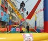 豪华蹦极灌篮 万科园蹦极 蹦极设备蹦极灌篮