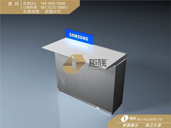 三星木质单面靠墙体验桌指定厂家定做