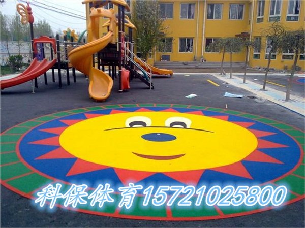温州幼儿园塑胶地图案|生产厂家|施工地坪