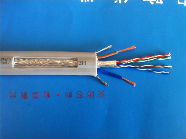电梯专用网线带电源线