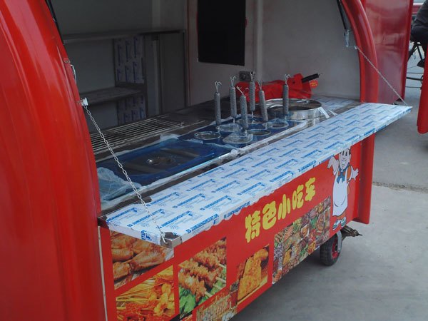 金色惠民多功能早餐车，便民早餐车厂家直产直销
