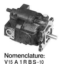台湾宇记DAIWER柱塞泵V15A1RBS-10 V18A1RBS-1