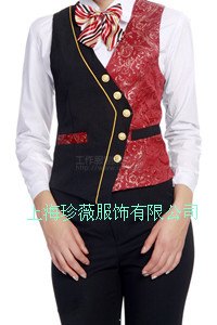 团购服务工作服定做 上海酒店服装