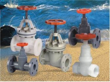 RPP、UPVC、PVDF、CPVC、PPH法兰截止阀
