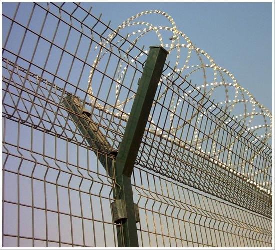 机场围界、护栏网维修、护栏网设计