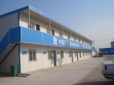 彩钢夹芯板活动房供应