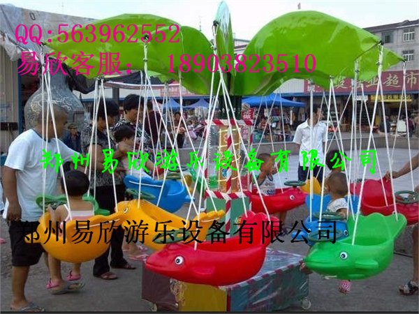 秋千小飞鱼 电动椰子树 椰子树秋千鱼旋转椰子树旋转小飞鱼图片