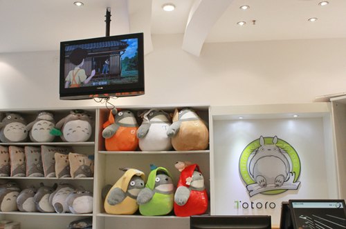 2014年开龙猫动漫店 让你喜大普奔