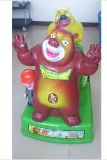 熊出没儿童摇摆车投币机