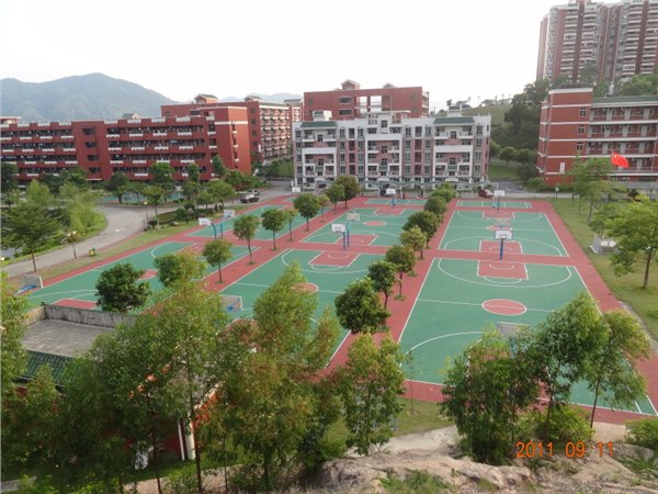 大学篮球场网球场工程