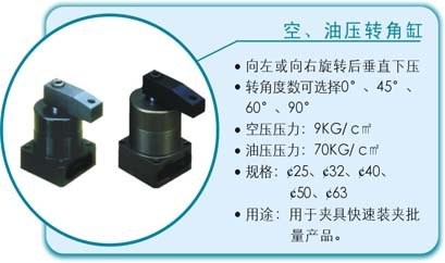 CHS/HSC原产地转角/旋转/夹具油缸