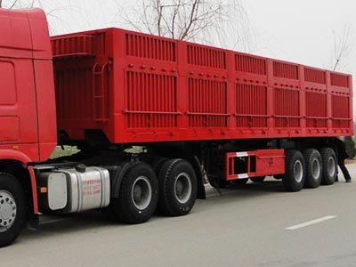 山西运煤半挂车，14.6米厢式运煤半挂车价格