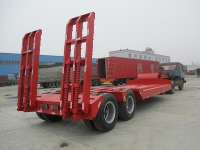 挖掘机运输半挂车（加强型爬梯）