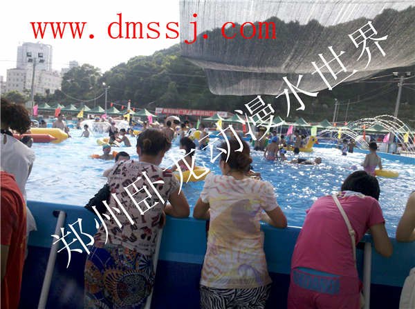 动漫水世界价格 卧龙游乐移动游泳池 品牌直销中