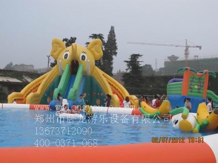 大象嬉水乐园 卧龙游乐 动漫水世界 价格