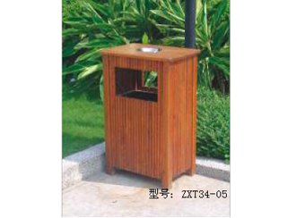 供应钢木垃圾桶|深圳钢木垃圾桶厂
