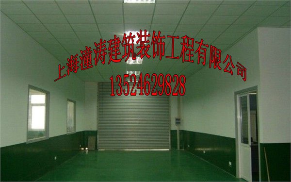 青浦松江嘉定闵行赵巷香花桥吊顶隔墙厂房装修公司
