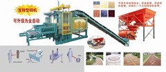 荷兰砖制砖水渣制砖机透水制砖机