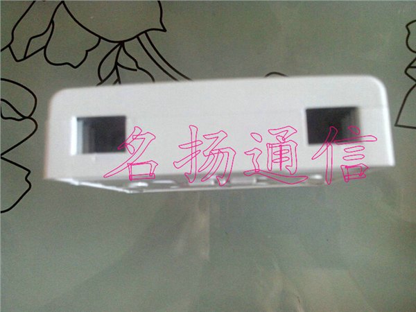 供应中国铁通给信息插座，2口光纤桌面盒，2芯光纤面板