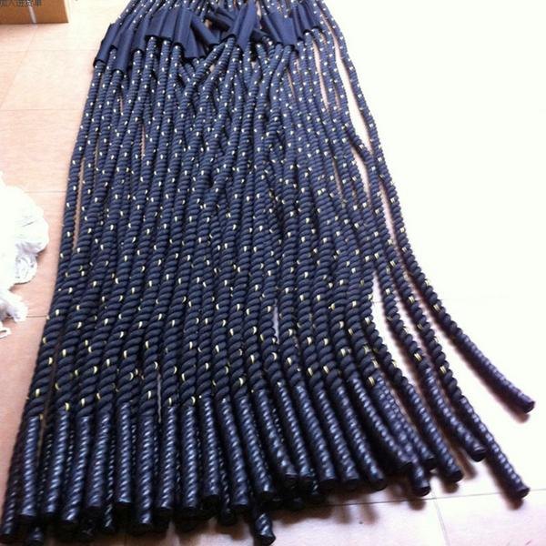 专业生产批发和加工白色拔河绳--手臂训练绳-搏斗绳-白色健身绳