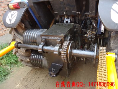 拖拉机绞磨机. 电力工程施工必备拖拉机绞磨机.