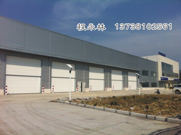 理想门业车间厂房工业滑升门
