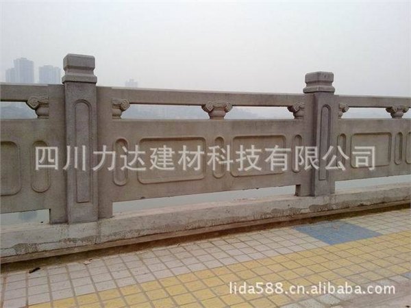 力达铸造石栏杆 仿木栏杆 仿石栏杆