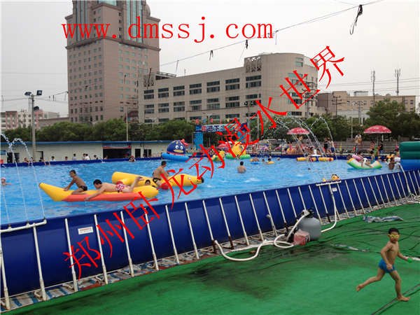 移动游泳池价格 移动水乐园图片 卧龙游乐