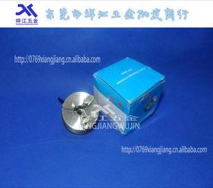 经销批发小型手动卡盘K01-50/63/80/100小型三爪 小车床手