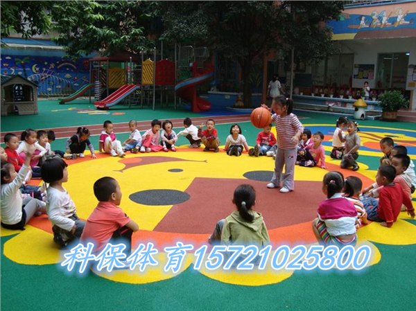 上海幼儿园塑胶跑道|塑胶地坪承建