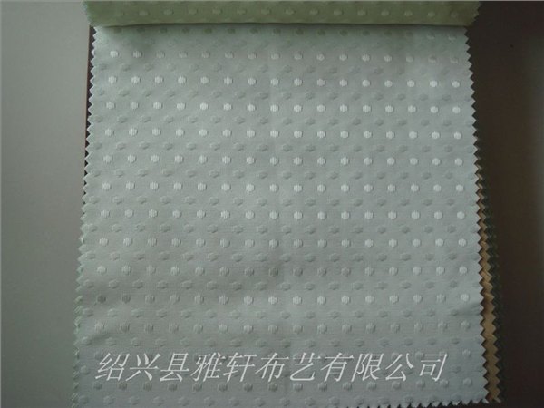 工程提花点子布最便宜的窗帘面料学生寝室用的窗帘布