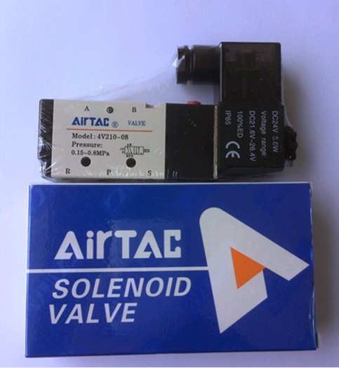 台湾亚德客AIRTAC电磁阀4V210-08 4V220-08