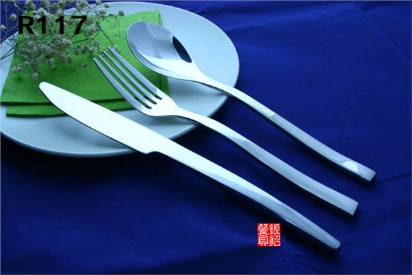 德佰利不锈钢餐具批发 不锈钢西餐具 酒店用品刀叉勺