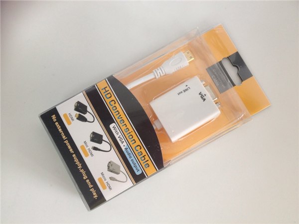 MINI HDMI转VGA转接线