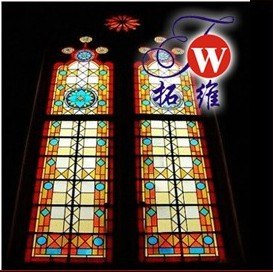 装饰艺术教堂玻璃
