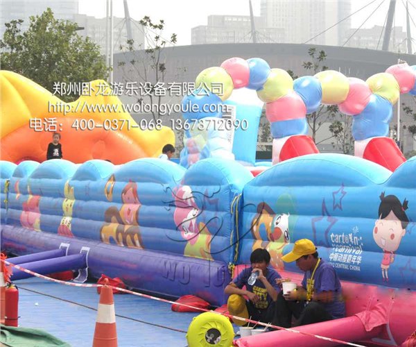 早上好冲关气模 品牌供应商郑州卧龙 报价