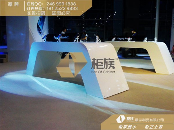 供应黄石新款斜面工字型体验台图片，体验台生产制作