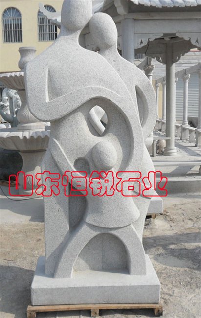 hr002抽象亲情雕塑