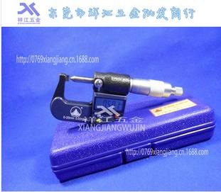 供应电子数显扁尖头叶片单尖头数显千分尺0-25x0.001mm