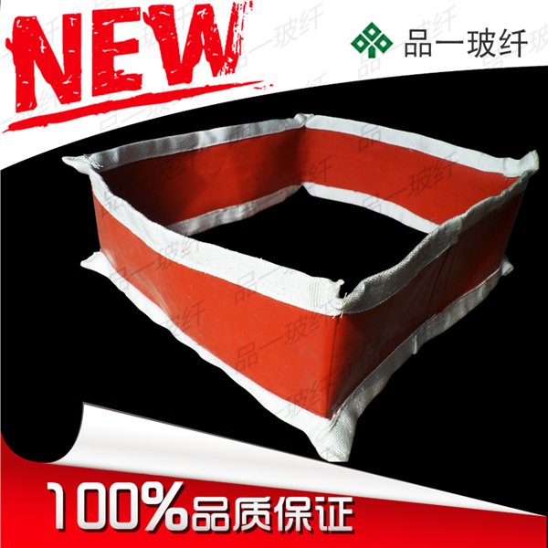 二次风机进出口软连接 风管用软连接 膨胀节蒙皮圈带