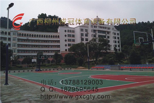 供应广西柳州球场硅PU塑胶-球场硅胶