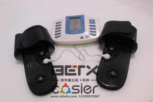 台式双输出语音足底脉冲保健针炙全身数码经络理疗仪