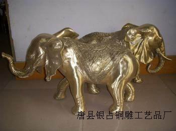铜雕大象银占专业
