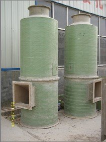 玻璃钢双减法脱硫除尘器