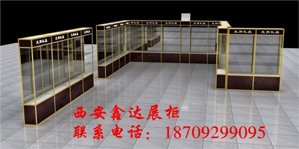 西安化妆展柜价格