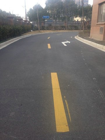 车库地面划线|地面划线价格|小区地面划线价格