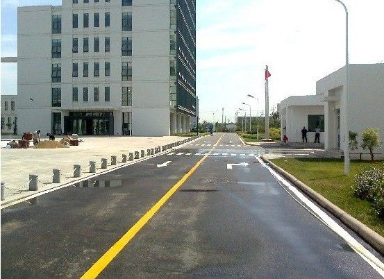 小区道路划线价格|上海小区道路划线规划