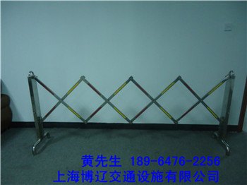 不锈钢伸缩围栏 道路隔离折叠围栏 收费站折叠围栏